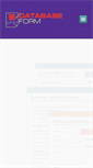 Mobile Screenshot of phpdatabaseform.com